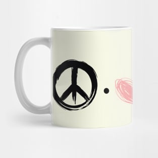 Peace Love Cows Mug